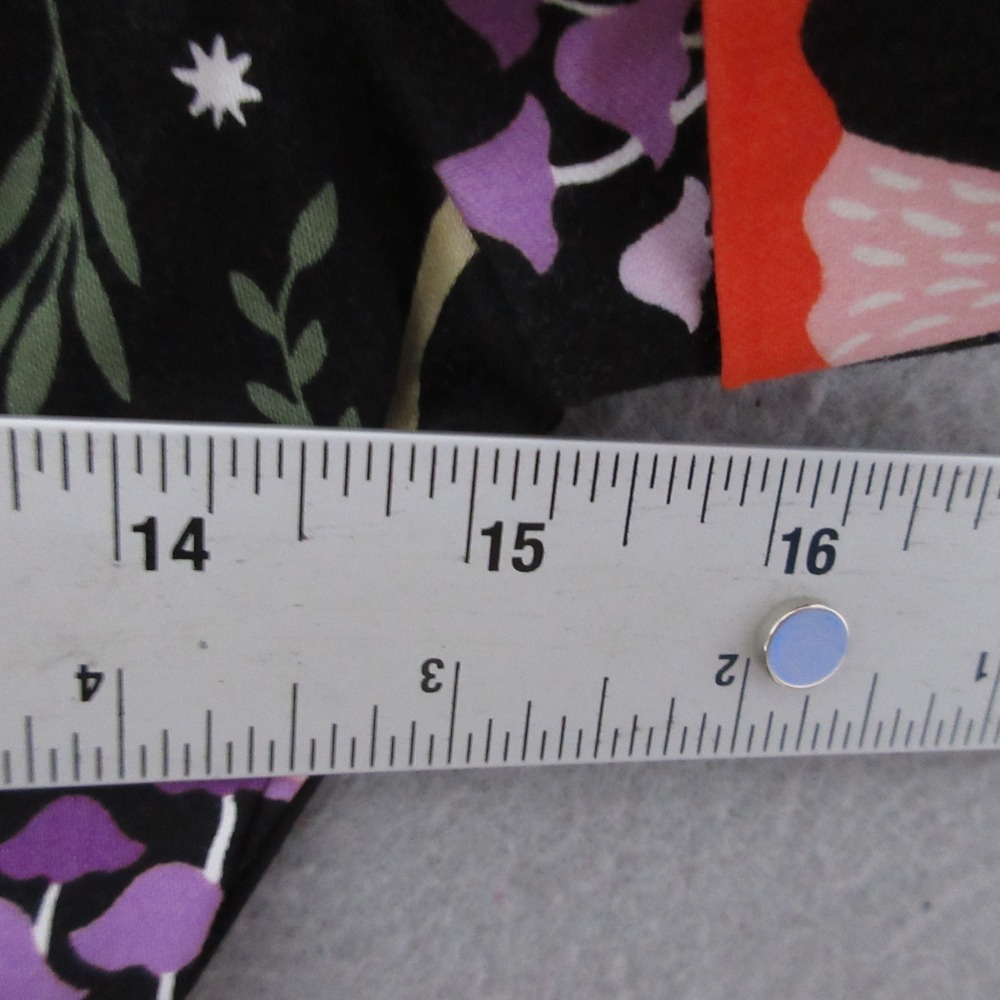 Eva Rose Dress Mushroom Fit‎ Flare Black Retro Mod Belted Novelty Forest Quirky - Picture 7 of 9